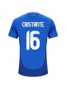 Italien Bryan Cristante #16 Heimtrikot EM 2024 Kurzarm